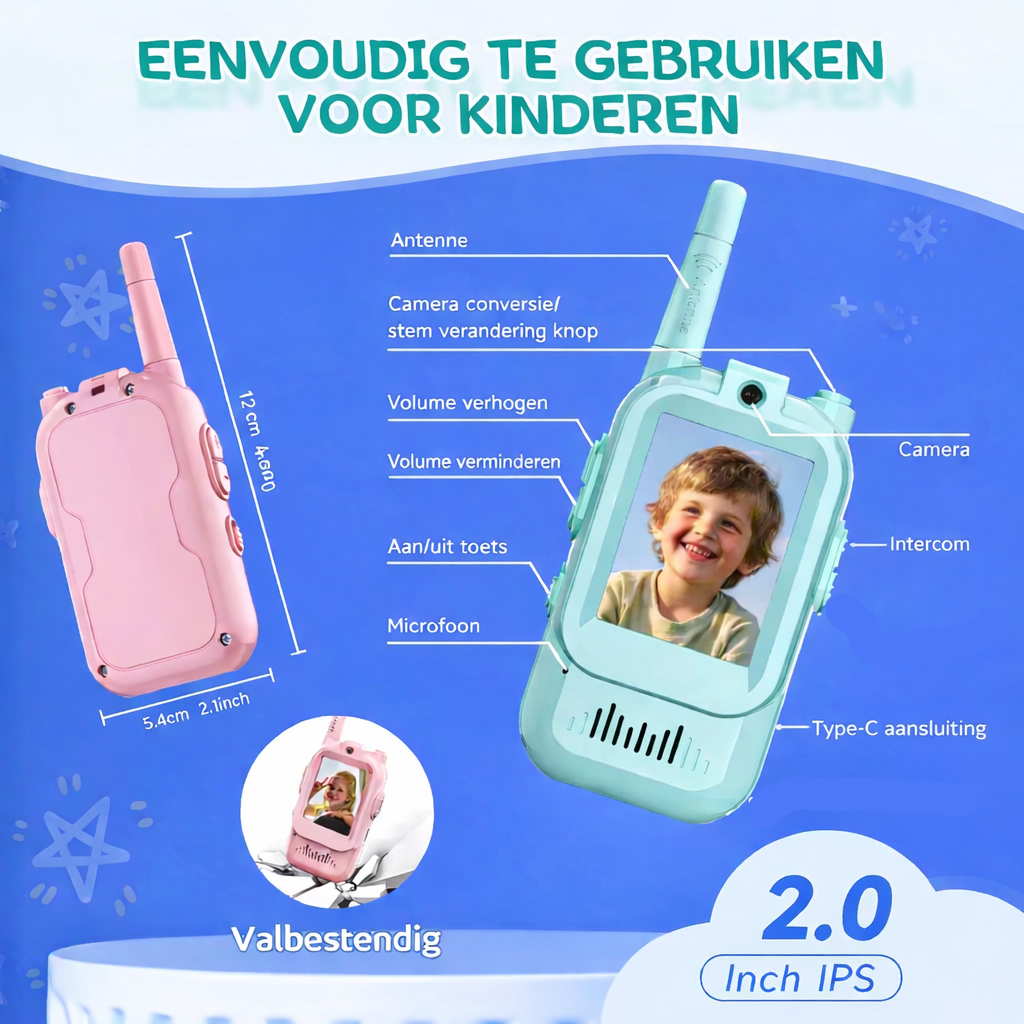 TinyTalk Video Walkie-Talkie