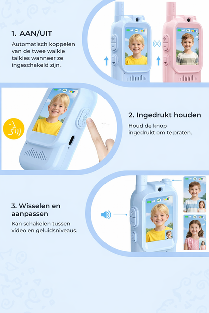 TinyTalk Video Walkie-Talkie